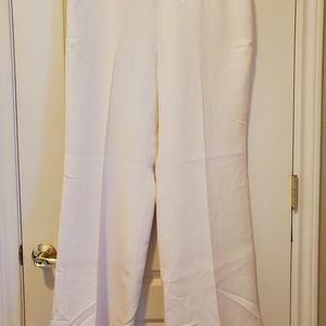 Ann Taylor Full leg pants cream